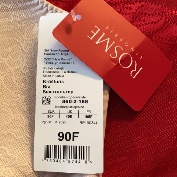 *NWT* Beige ROSME Bra - Picture 2 of 6